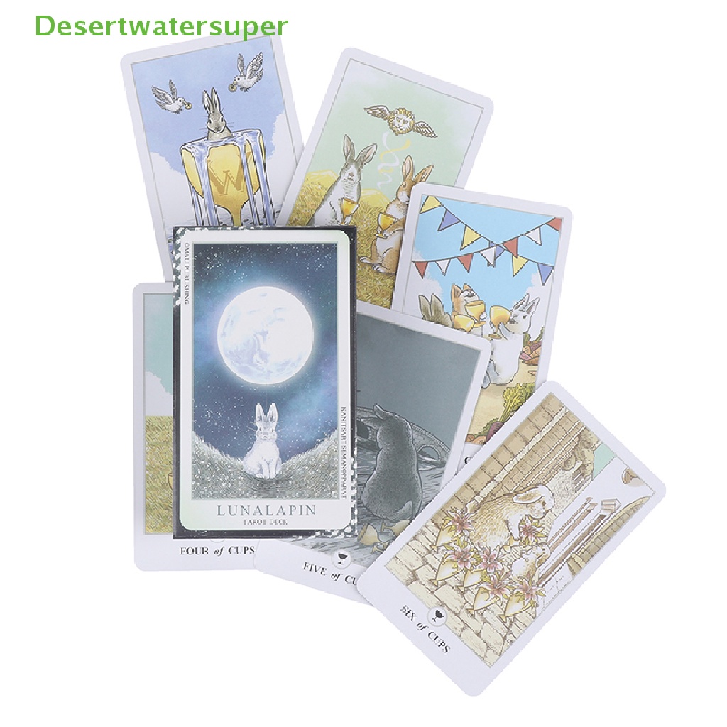 Bộ Bài Tarot 78 Lá Hình Thỏ Lunalapin