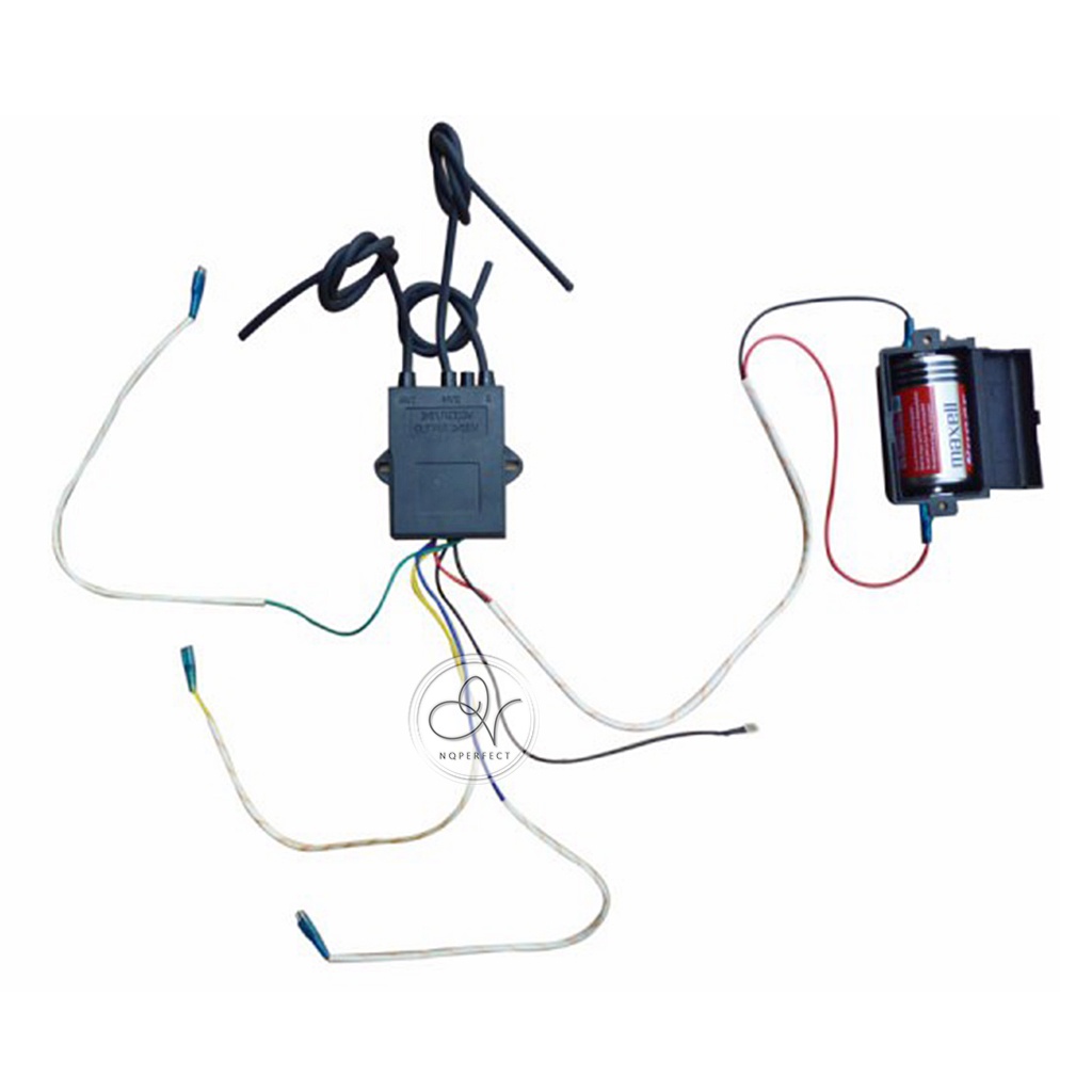 Ic bếp ga âm 3 lò DC 1,5V~3V (3 đầu dây đánh lửa) chính hãng