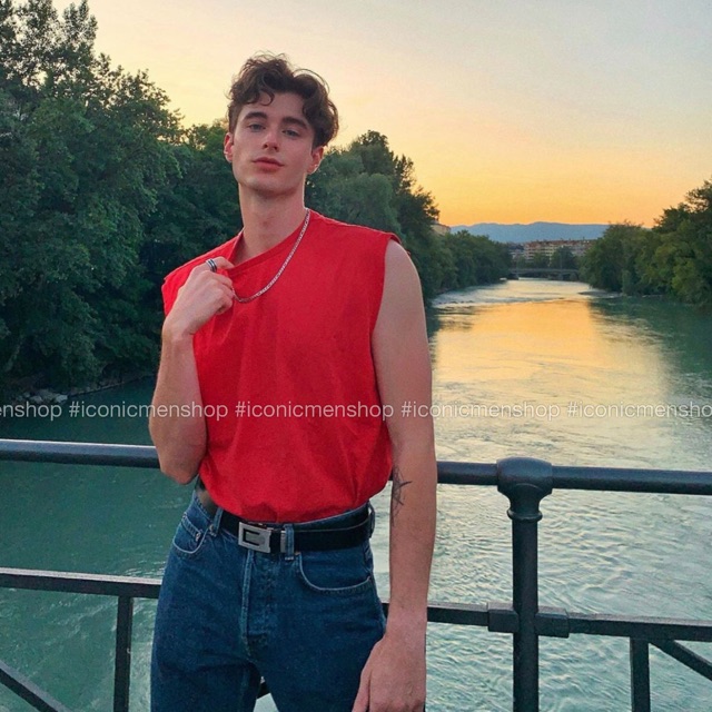 Tanktop nam fom vải cotton 4 chiều cao cấp