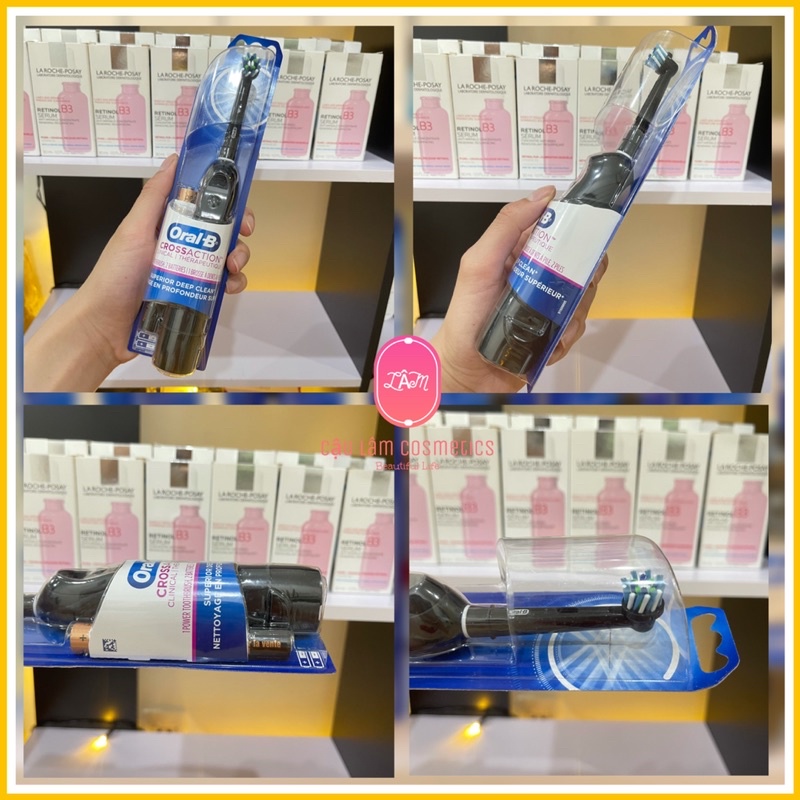 Bàn Chải Oral-B Pro-Health Clinical Dùng Pin tiện lợi