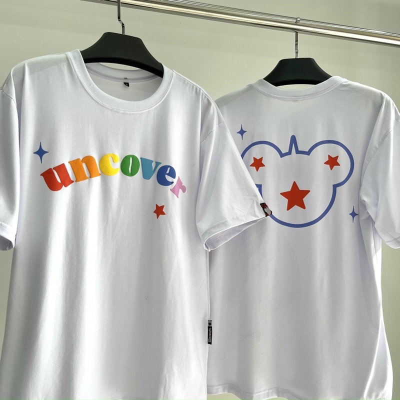 Áo Thun Uncover Basic COLORFUL POWER TEE full tag - DIONS STORE