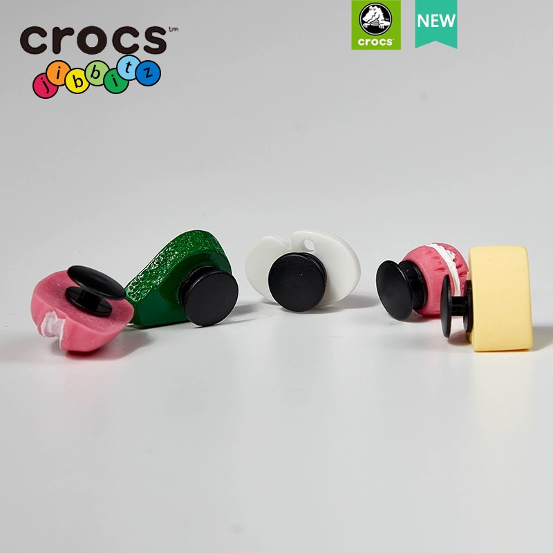 Crocs Phụ Kiện Búp Bê Hoạt Hình 3D diy