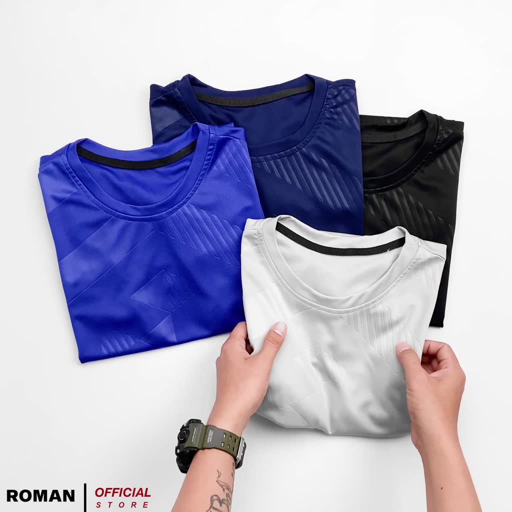 Áo Thể Thao Nam THE DEME thun lạnh tập gym cổ tròn ngắn tay vải thoáng mát co giãn ATT | BigBuy360 - bigbuy360.vn