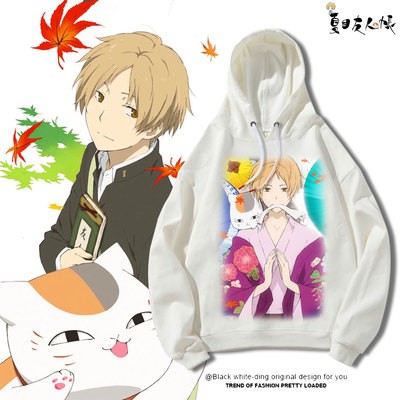 Áo Hoodie Nam Nữ nhân vật Anime Natsume Yuujinchou