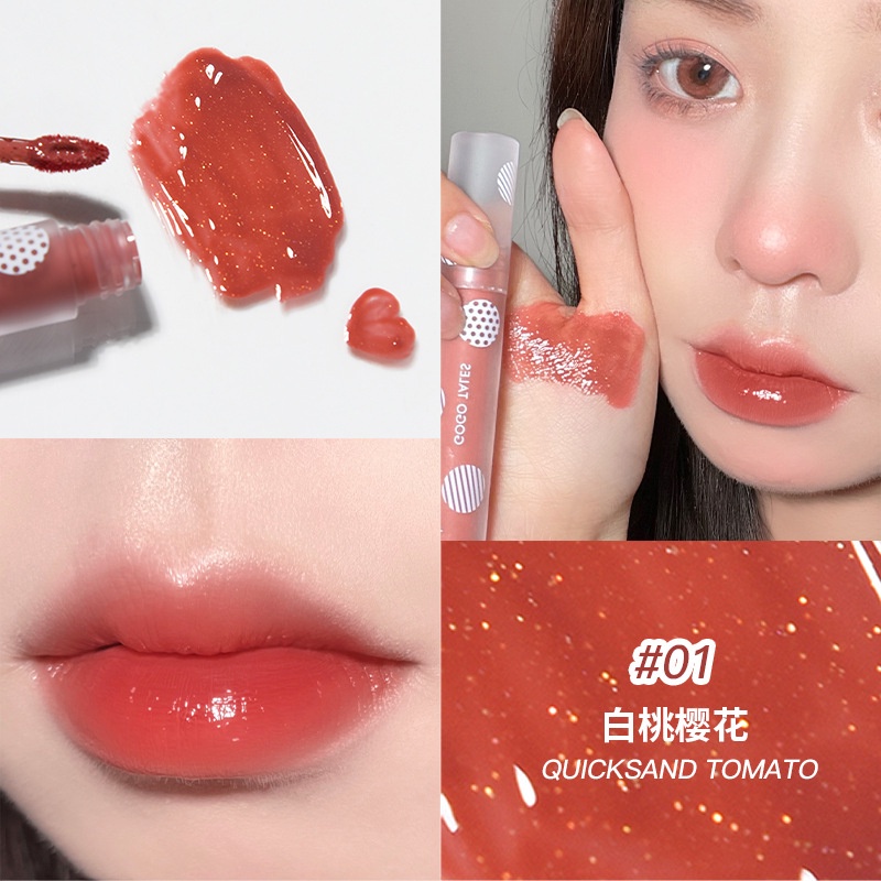 Son Tint GOGOTALES Đá Băng Ice Transparent Mirror Lipgloss GT240 - GOGO TALES