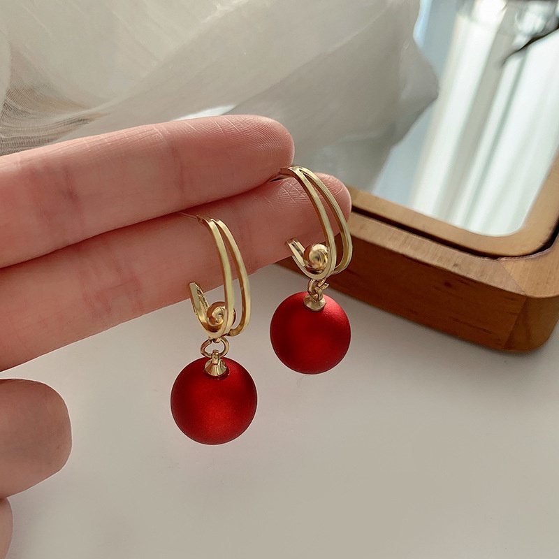 Khuyên Tai Ngọc Trai Lễ Hội Phong Cách Trung Hoa Đơn Giản Thời Trang Mới 2022 Dành Cho Bạn Nữ