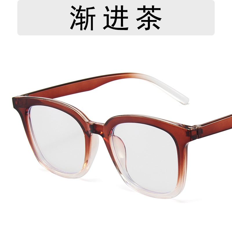 Mắt kính chống tia UV gọng nhựa trong suốt thời trang tùy chọn màu sắc