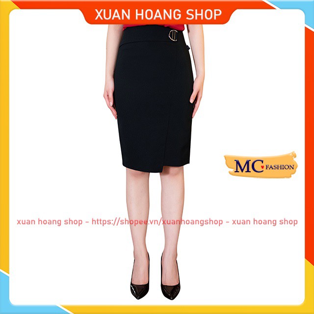 Chân Váy Dài Nữ Công Sở Đẹp, Bút Chì, Lưng Cao, Mc Fashion, Vải Co Giãn, Size Đủ, Xanh Tím Than, Đen Ngắn Cv0389