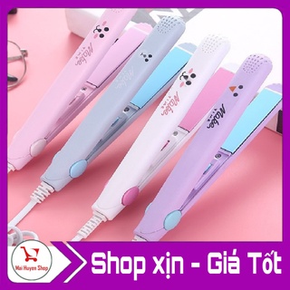 Máy kẹp duỗi tóc mini xịn có hộp