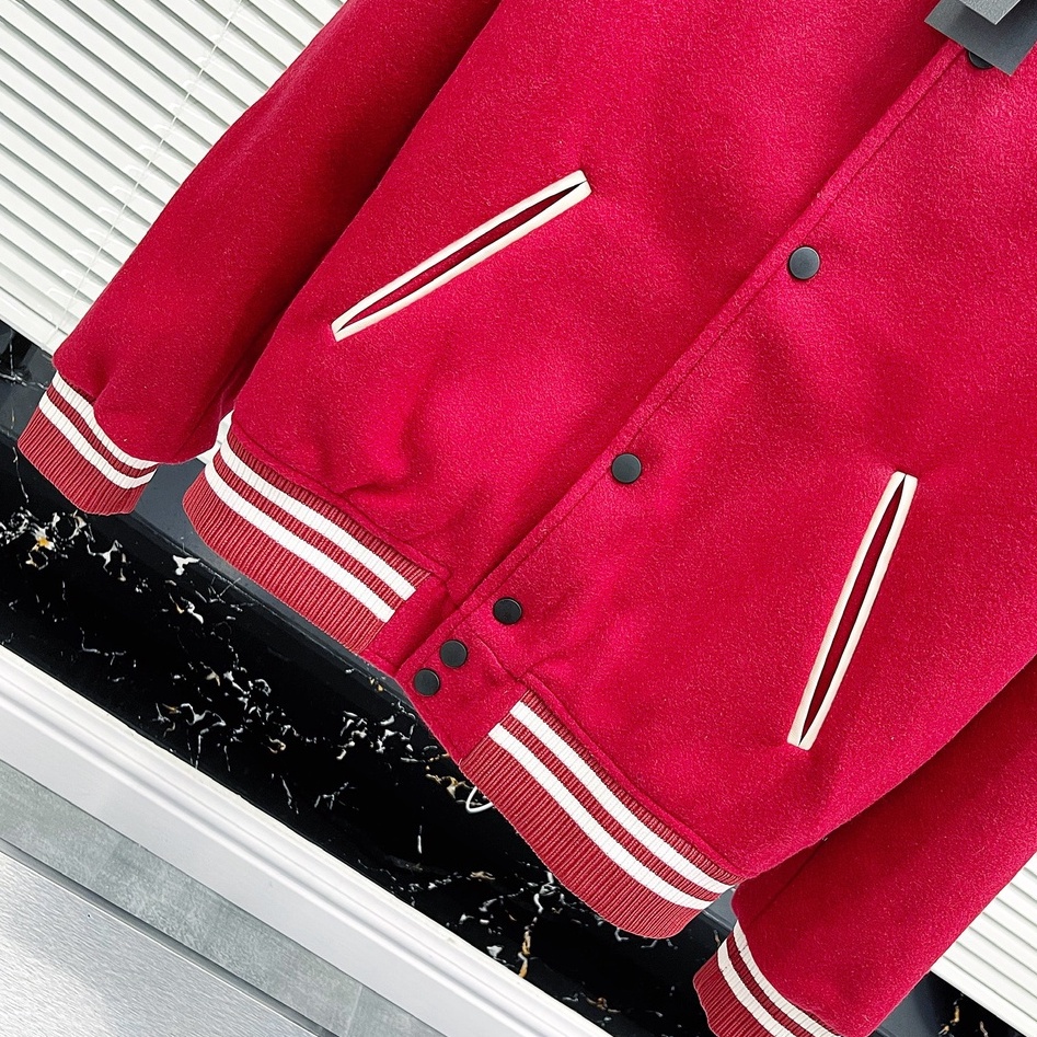 Áo Khoác Bomber Teddy Nam Phối Viền Da Chất Liệu Dạ Thời Trang Nam bền đẹp 2022