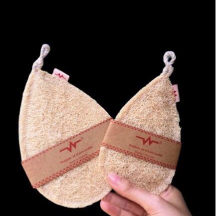 Miếng rửa bát / BÁN SỈ / Miếng rửa chén xơ mướp tự nhiên Vi Lâm loại lớn