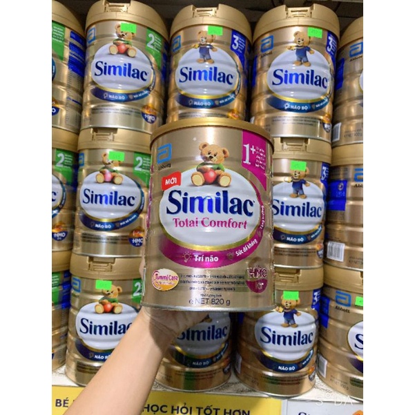 Sữa bột Similac Total Cofort 1+, lon 900g