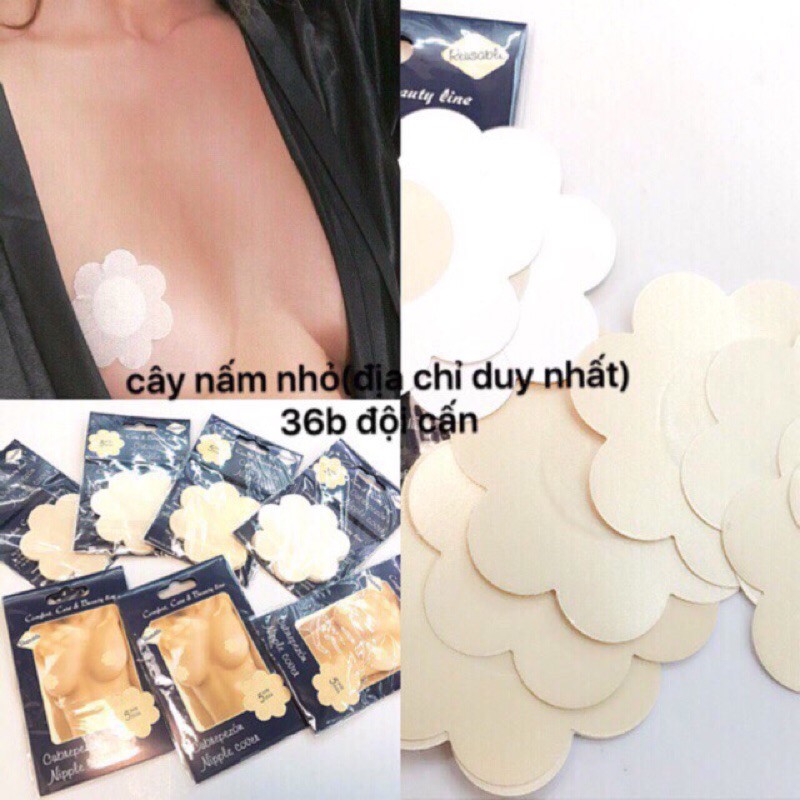 Miếng Dán Áo Bra Dán Cài Trước Tạo Khe Siêu Đẩy Nâng Ngực Silicol Giấy Chống Xệ Dán Đầu Ngực