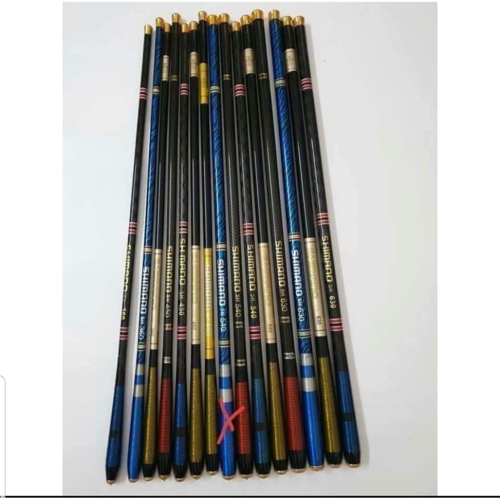 CẦN tay SHIMANO 5H 3M6, 4M5,5M4,6M3