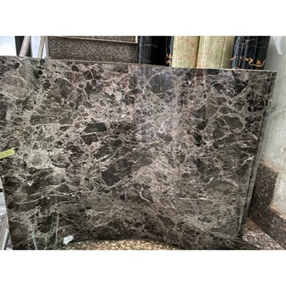 1M x 60cm PVC giấy dán tường đá hoa cương xám đen