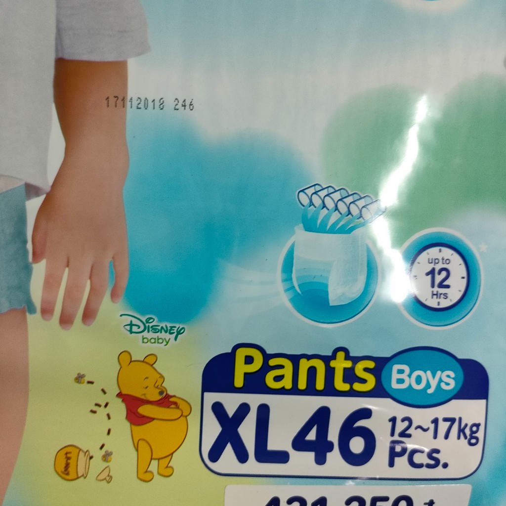 Combo 6 bịch Tã Quần Mamypoko XL46 Bé Trai (Boys) Cho Bé Từ 12 Đến 18Kg Bé Date 12/2022