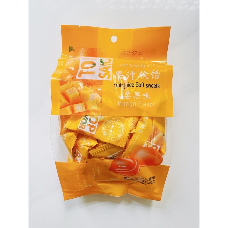 Kẹo Thạch Dẻo Trái Cây Top Fruit 320g