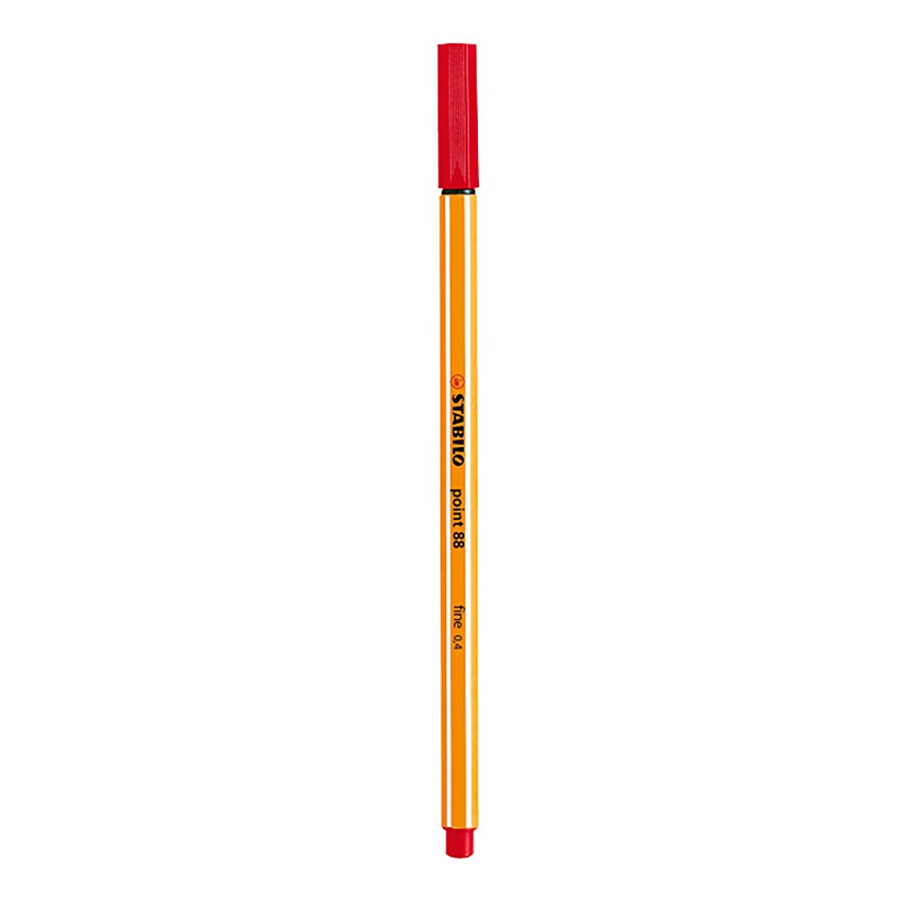 Bộ 3 Bút kim STABILO point 88 0.4mm xanh+ đỏ+ đen (PT88-C3A)