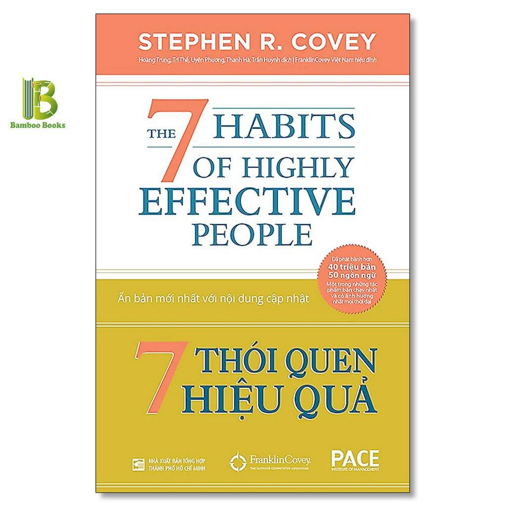 Sách - 7 Thói Quen Hiệu Quả - Bìa Cứng - Stephen Richards Covey