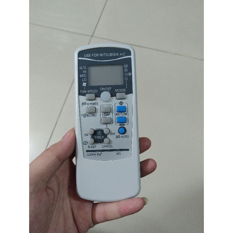 remote điều khiển máy lạnh Mitsubishi