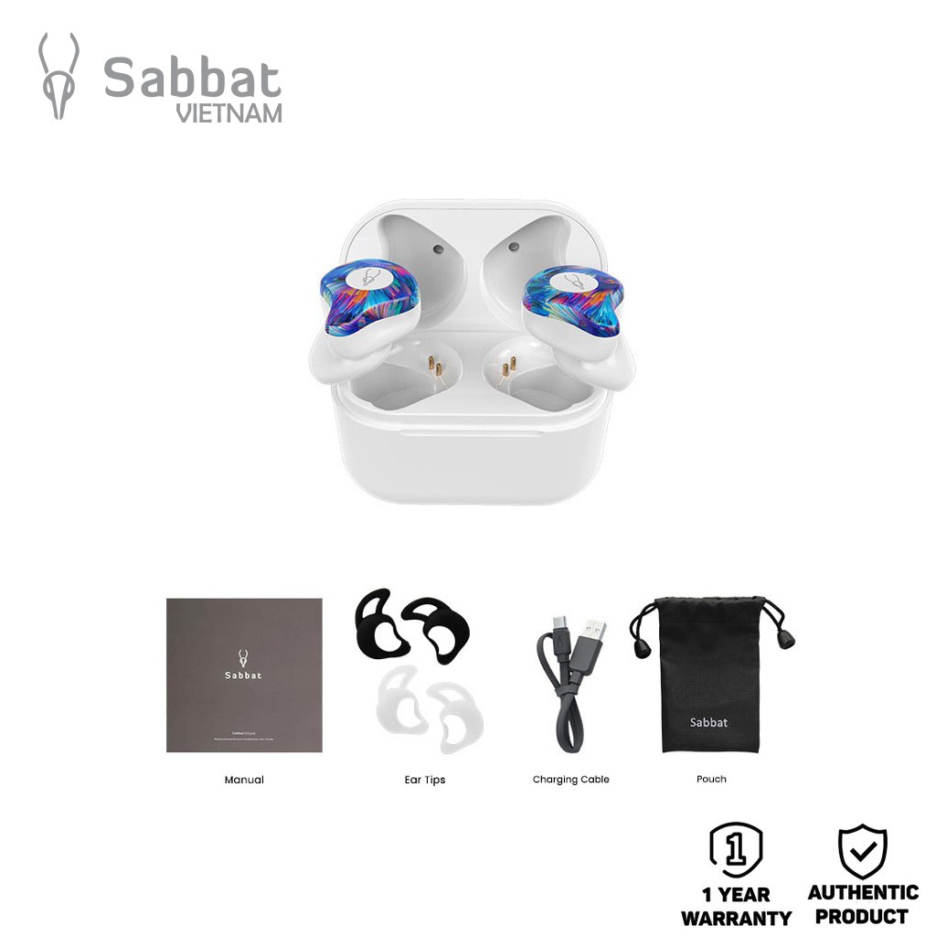 [Mã ELTECHZONE giảm 5% đơn 500K] Tai nghe buletooth Sabbat X12 pro