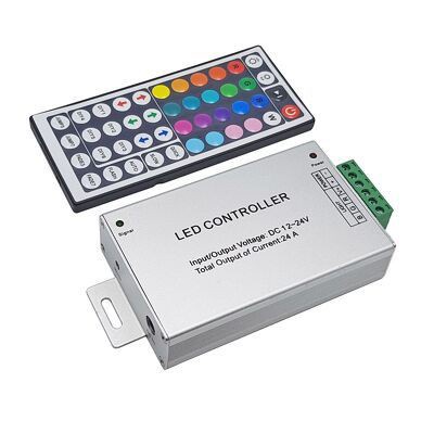 Bộ điều khiển Led Rgb Controller 12-24V 24A + Remote 44 phím