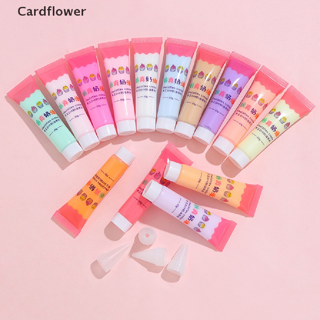 &lt; Cardflower &gt; Kem Gel Resin Giả Vỏ Điện Thoại Trang Trí DIY 15ml Giảm Giá