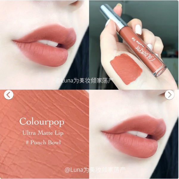 Son kem Colourpop dòng Ultra Matte Lip (siêu lì)