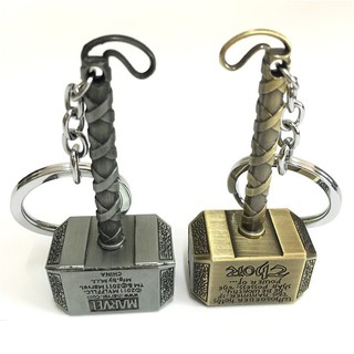 [XẢ KHO] Móc Khóa Búa Thor Kim Loại Cao Cấp có chữ
