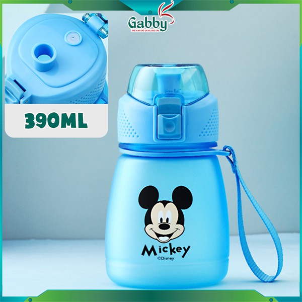 BÌNH UỐNG 390ML DISNEY(SPIDERMAN - CAPTIAN - MINNIE - MICKEY)