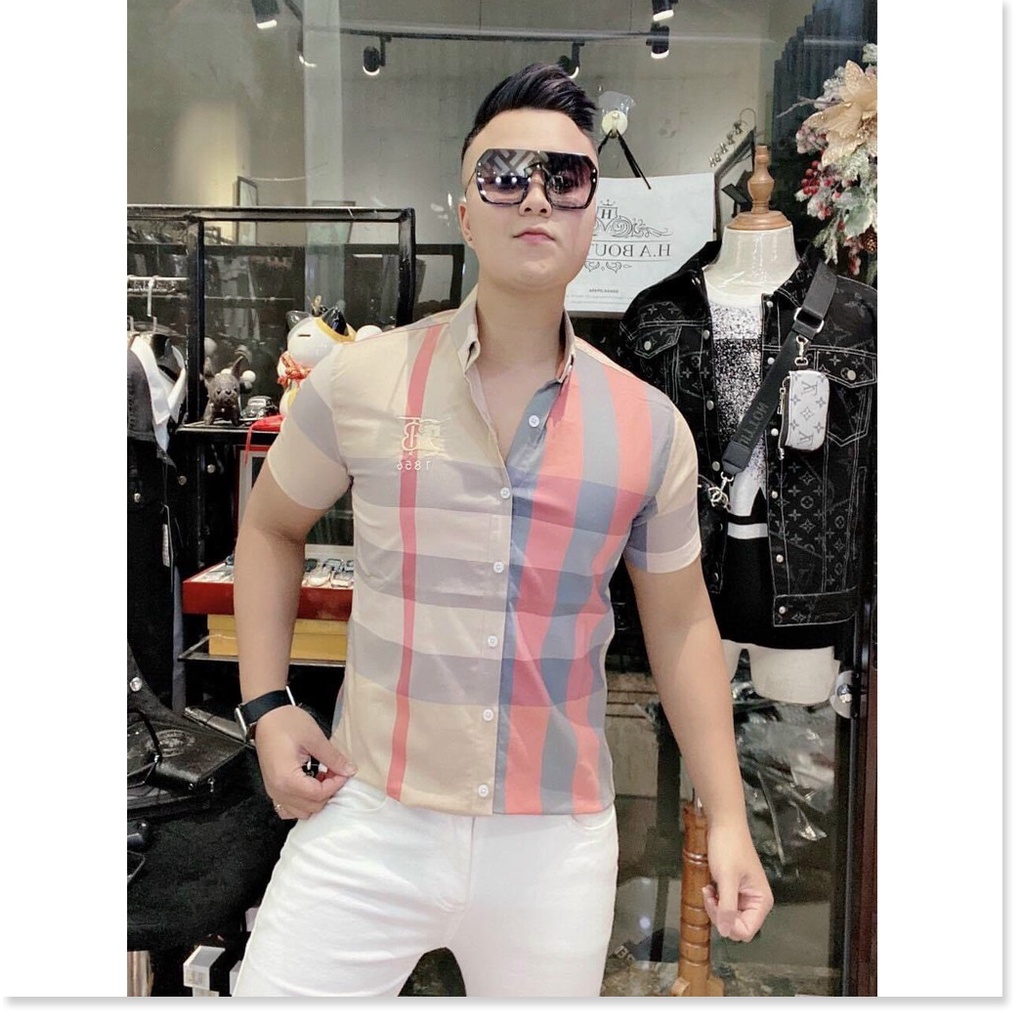 ÁO SƠ MI NGẮN TAY NAM CỰC HOT PHONG CÁCH DÀNH CHO DÂN CHƠI KME FASHION