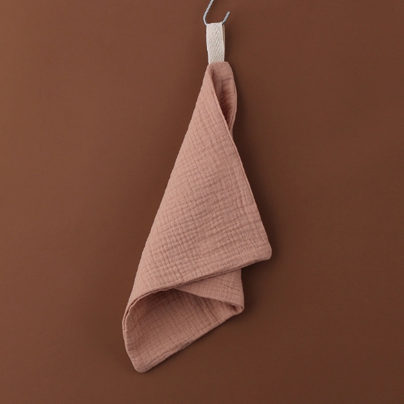 Khăn Lau Mặt Cotton Mềm Mại Hình Vuông Cho Bé Sơ Sinh