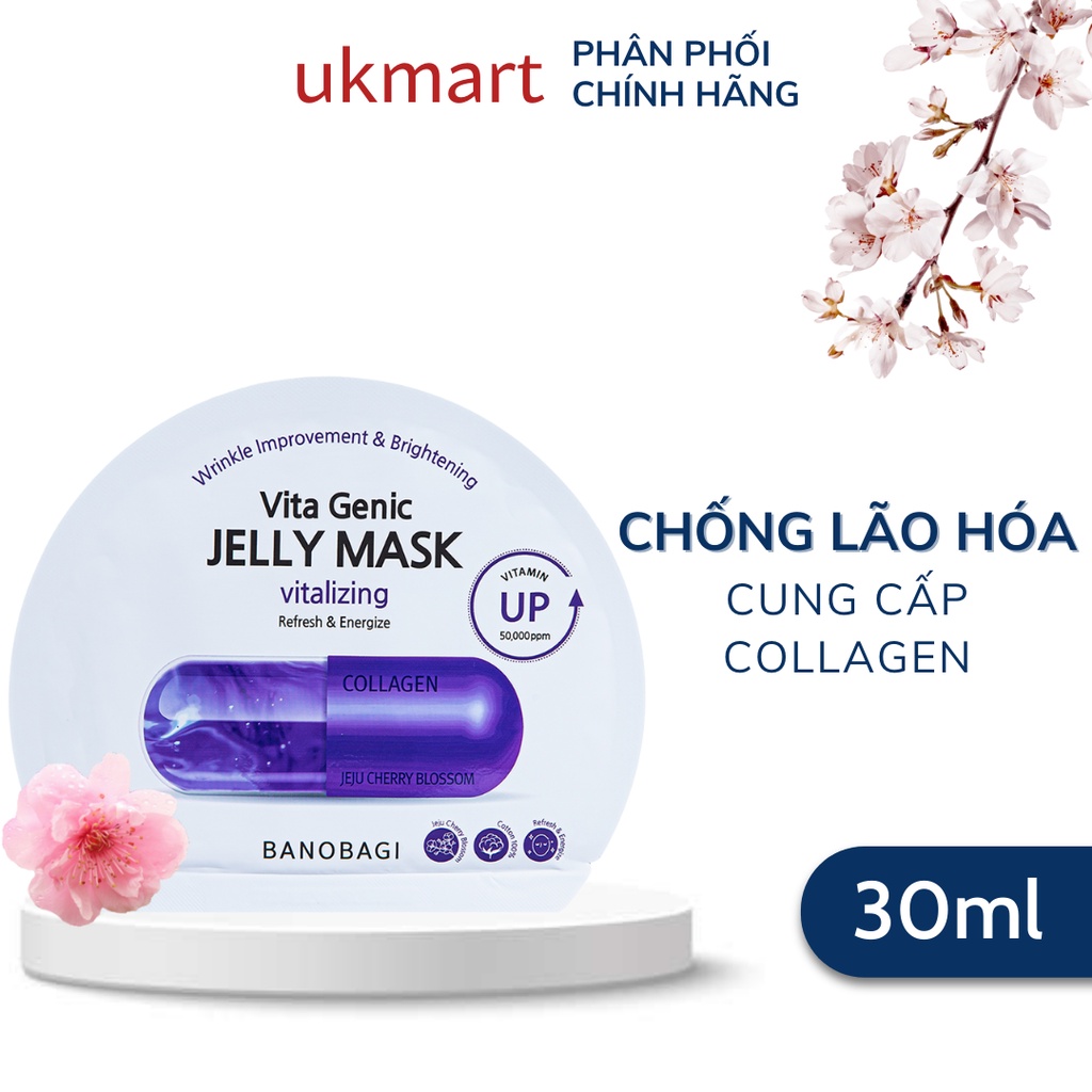 Mặt Nạ Bổ Sung Vitamin Banobagi Vita Genic Jelly Mask 30ml