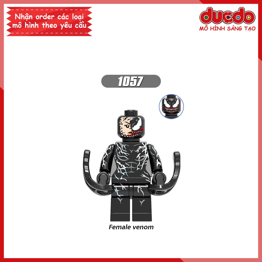 Minifigures quái nhân Venom, Riot, Eddie Brock siêu chất - Đồ chơi Lắp ghép Xếp hình Mini Iron Man Mô hình XINH 0231