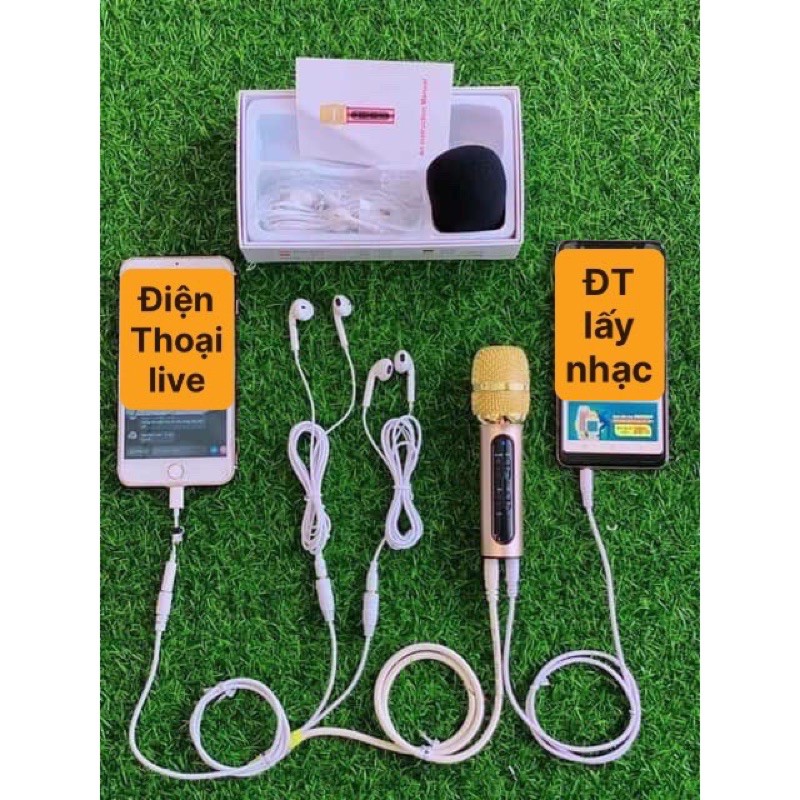 Mic C11 nâng cấp 2 dây bắt xa 2m hát sêu nhẹ