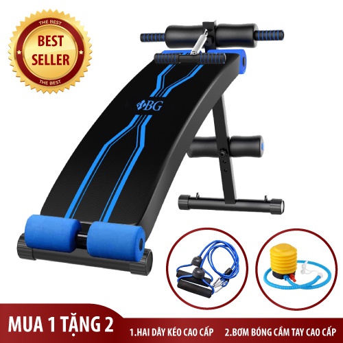 BG Ghế tập bụng cong muse mẫu 160 thiết kế mới (xanh đen)