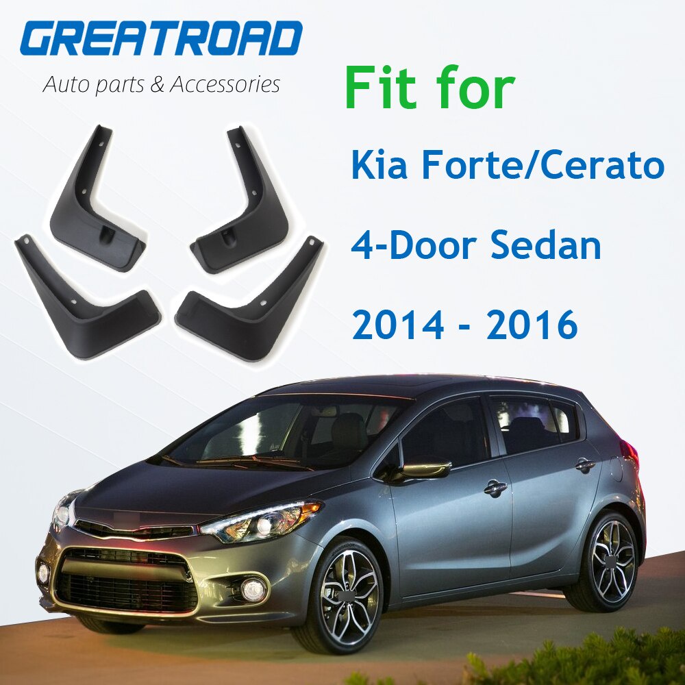Tấm Chắn Bùn Cho Xe Hơi Kia Forte / Cerato 4-door Sedan 2014 2015 2016