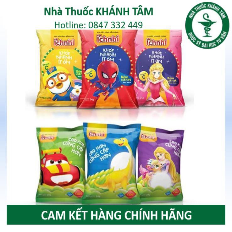 ! Kẹo dẻo Ích Nhi (Canxi - D/ Calci, Canci, tăng sức đề kháng) ! !