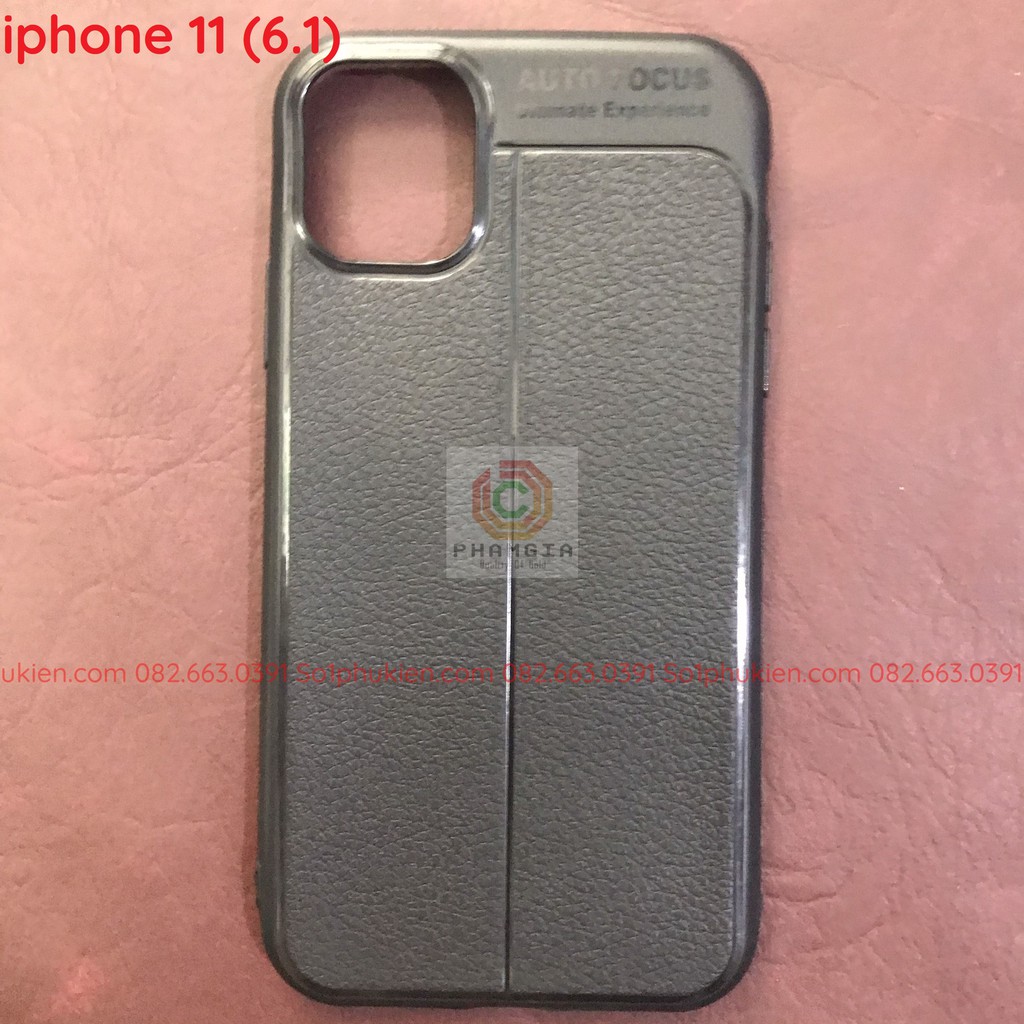 Ốp lưng silicon dẻo đen xịn, dẻo đen auto focus IP 11 (6.1/6.5)