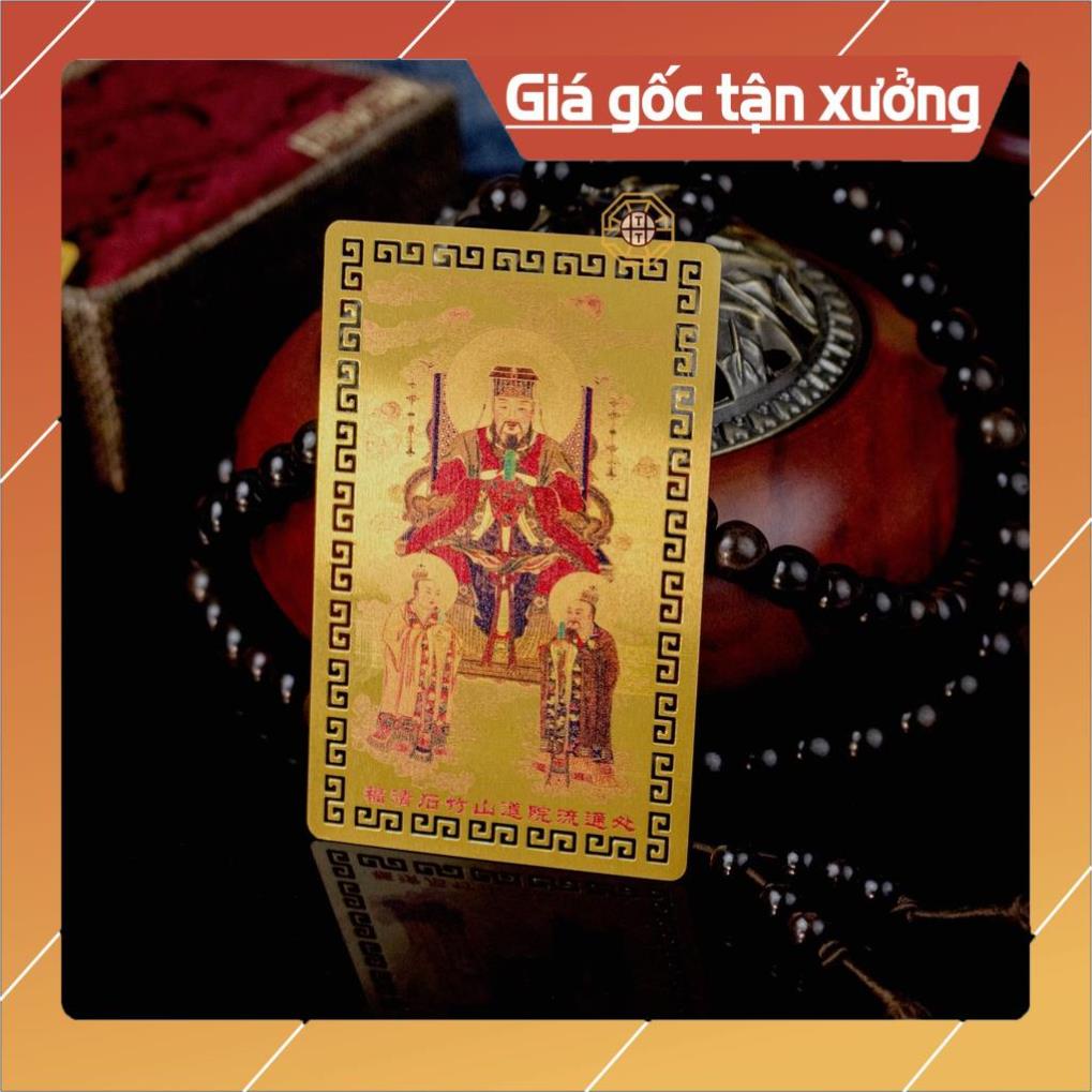 Kim Bài Linh Phù Tây Tạng để ốp điện thoại Chiêu Tài Lộc, Tình Duyên Thi Cử - Tổng Kho Sỉ Phong Thủy