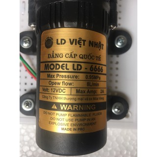 Máy bơm nước áp lực mini tự ngắt 12V