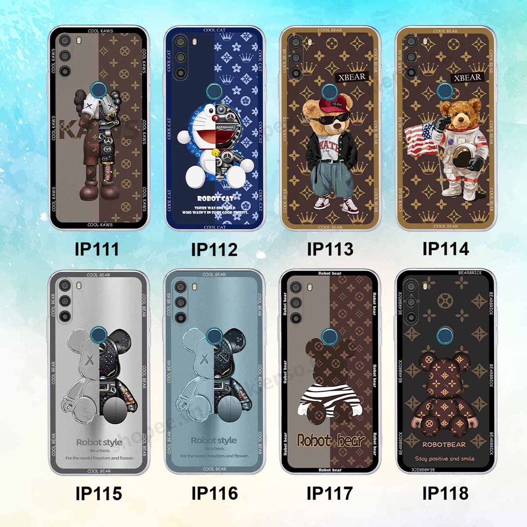 Ốp lưng điện thoại Vsmart Active 3 in hình gấu bear, kaws, doremon thời trang, ốp lưng cao cấp chất lượng