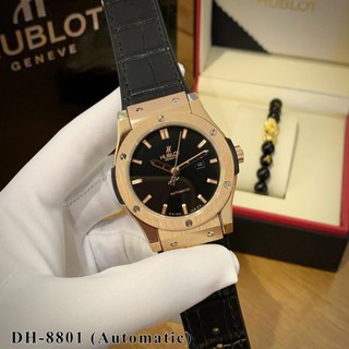 [Máy Cơ] Đồng hồ nam HBL máy cơ automatic hàng cao cấp fullbox bảo hành 24 tháng chống nước dây da autowatch