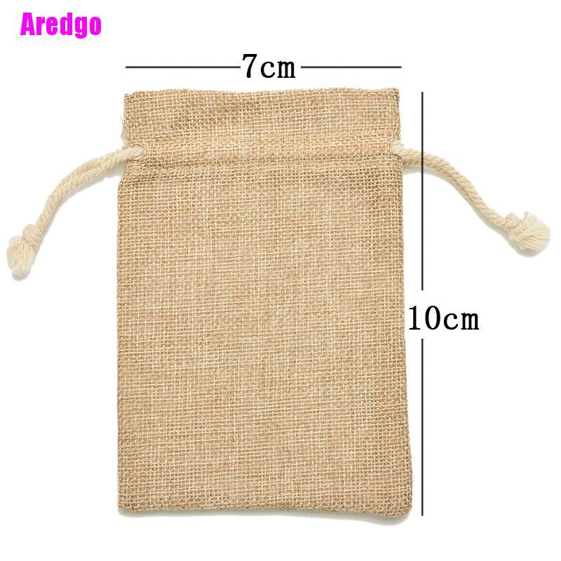 Túi Dây Rút Mini Bằng Vải Bố Dùng Đựng Quà Cưới