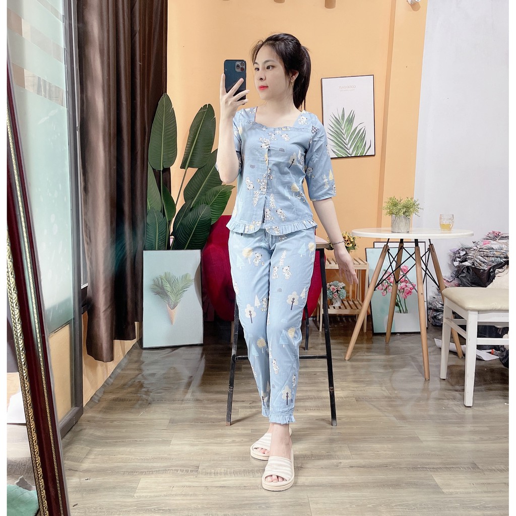 đồ bộ chất thô mềm thoáng mát | BigBuy360 - bigbuy360.vn