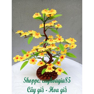 Cây giả - cây đào, mai trang trí