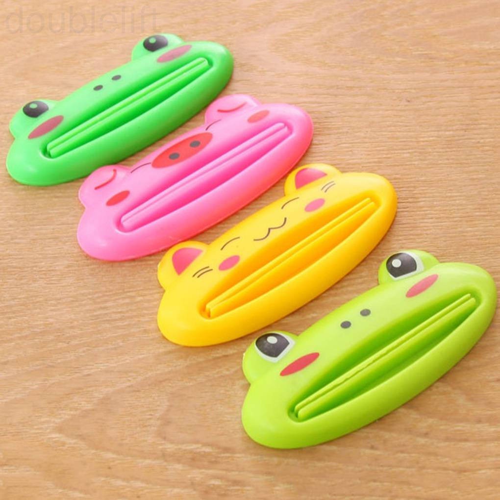 Dụng cụ nặn kem đánh răng thông minh hình động vật dễ thương