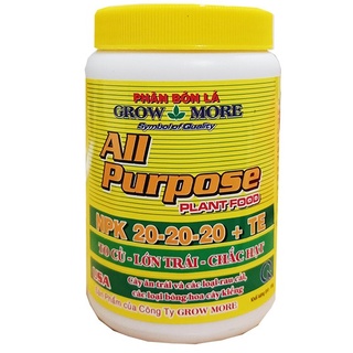 Phân Bón To Củ - Lớn Trái - Chắc Hạt Growmore NPK 20 - 20 - 20