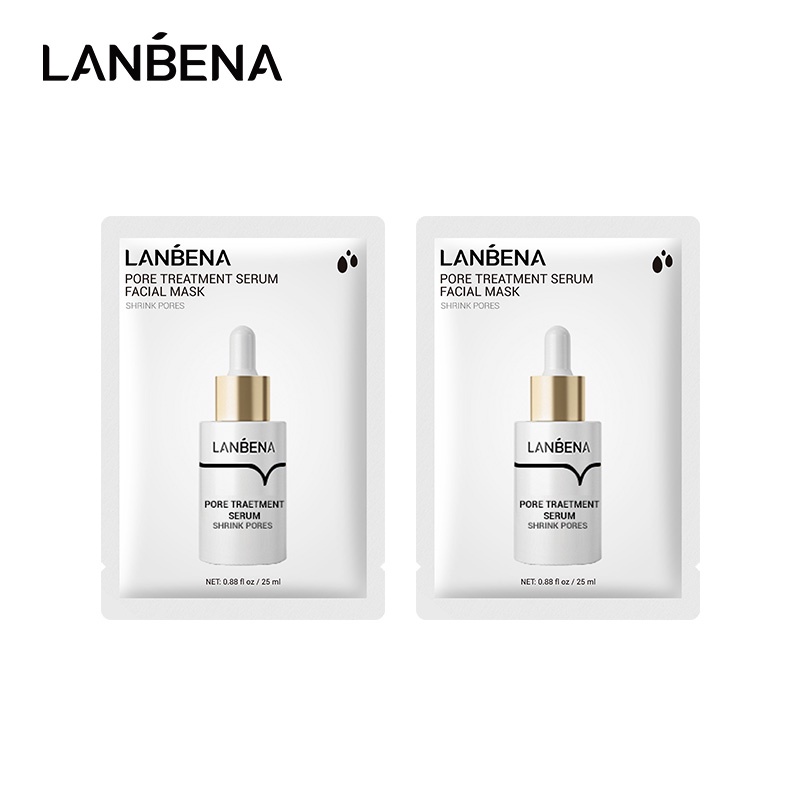 [Hàng mới về] Bộ 2 mặt nạ Labena chứa tinh chất serum dưỡng ẩm cho da mặt cao cấp