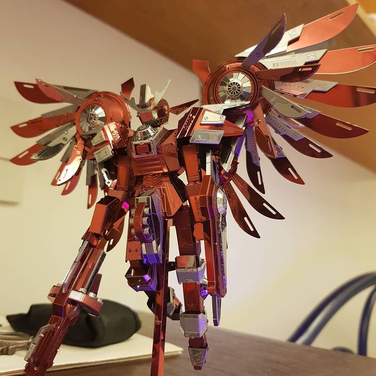Mô Hình Kim Loại 3D Piececool Robot Thundering Wings